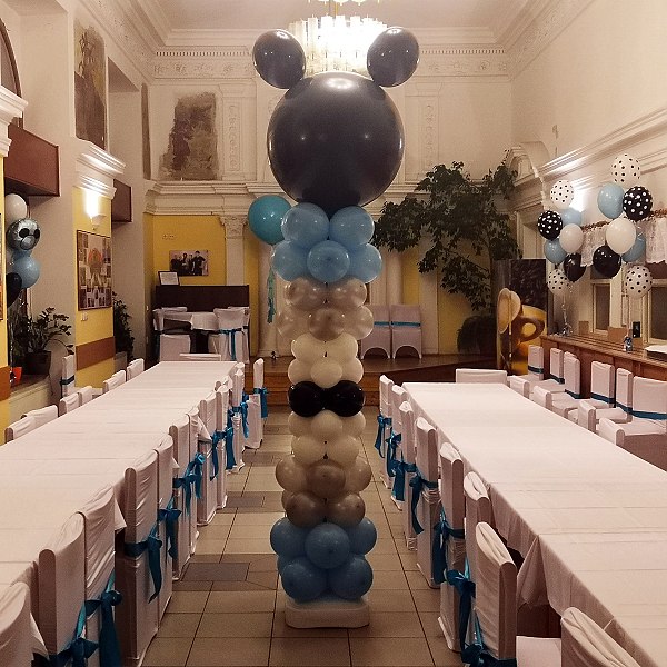 Mickey dekorace z balonk