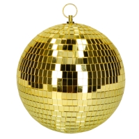 Disco koule zlat 20 cm 1 ks