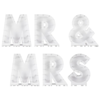 Formy na balnkovou mozaiku Mr & Mrs
