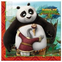 UBROUSKY paprov Kung Fu Panda 3 33x33cm 20ks